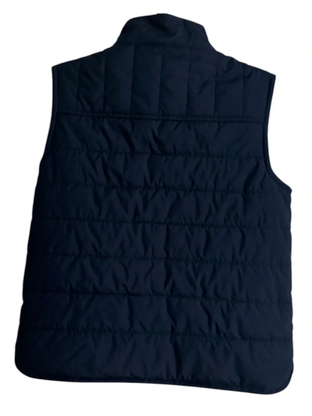 Crewcuts Navy Quilted Walker Zip Up Vest sz6-7 Kids Pockets